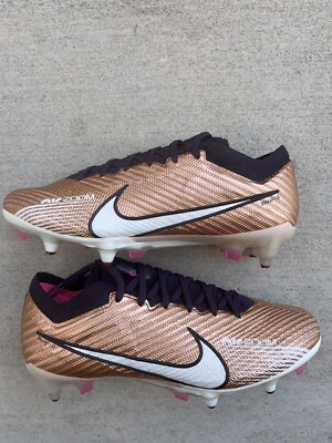 Nike Zoom Vapor 15 Elite SG Pro AC Soccer Cleats Metallic Copp (DR5937-811) Sz 6 Size 6 - Nike Zoom Mercurial Vapor 15 Elite SG Pro AC  main image 3