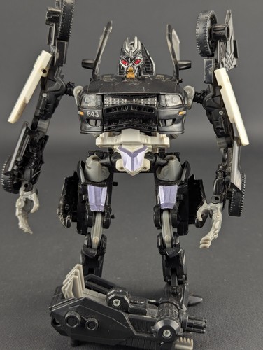 Transformers Dark Of The Moon Barricade completa LEER Hasbro DOTM Deluxe