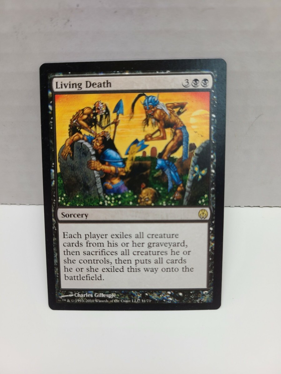 mtg cards like living death Living Death Phyrexia vs. the Coalition MTG Card LP