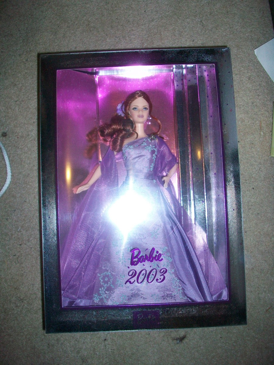 Lot of 2 2003 Treasure Hunt REDHEAD Lavender Barbie & 2003