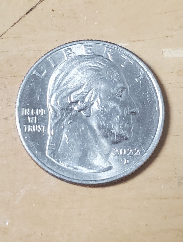 2022D WILMA MANKILLER QUARTER ERRORS, " IN COD WE TRUST " , REVERSE DOUBLING, eBay