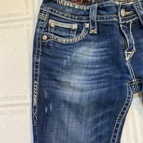 Rock Revival Alanis Stiefel 27 (28 x 31) Damen Denim Jeans Medium Wash - Bild 5 von 13