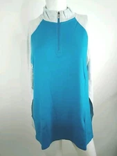 Smartwool Women Classic Thermal Merino Baselayer Zip Plus Blue 1X 16782-N82