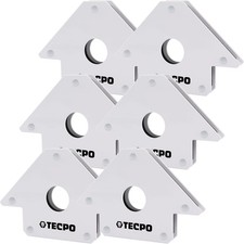 6x TECPO MAGNET SCHWEI&szlig;WINKEL 22,6 kg 50 lbs MAGNETWINKEL SATZ SCHWEI&szlig;MAGNETE