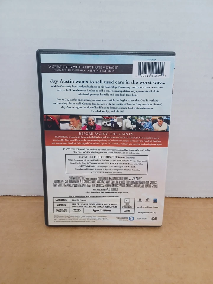Flywheel Director’s Cut (DVD,2007) Alex Kendrick Faith-Based Film - Image 2 of 4