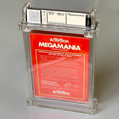 WATA GRADED Atari 2600 Activision Megamania Game Cartridge 7.5 CIB - Picture 4 of 6