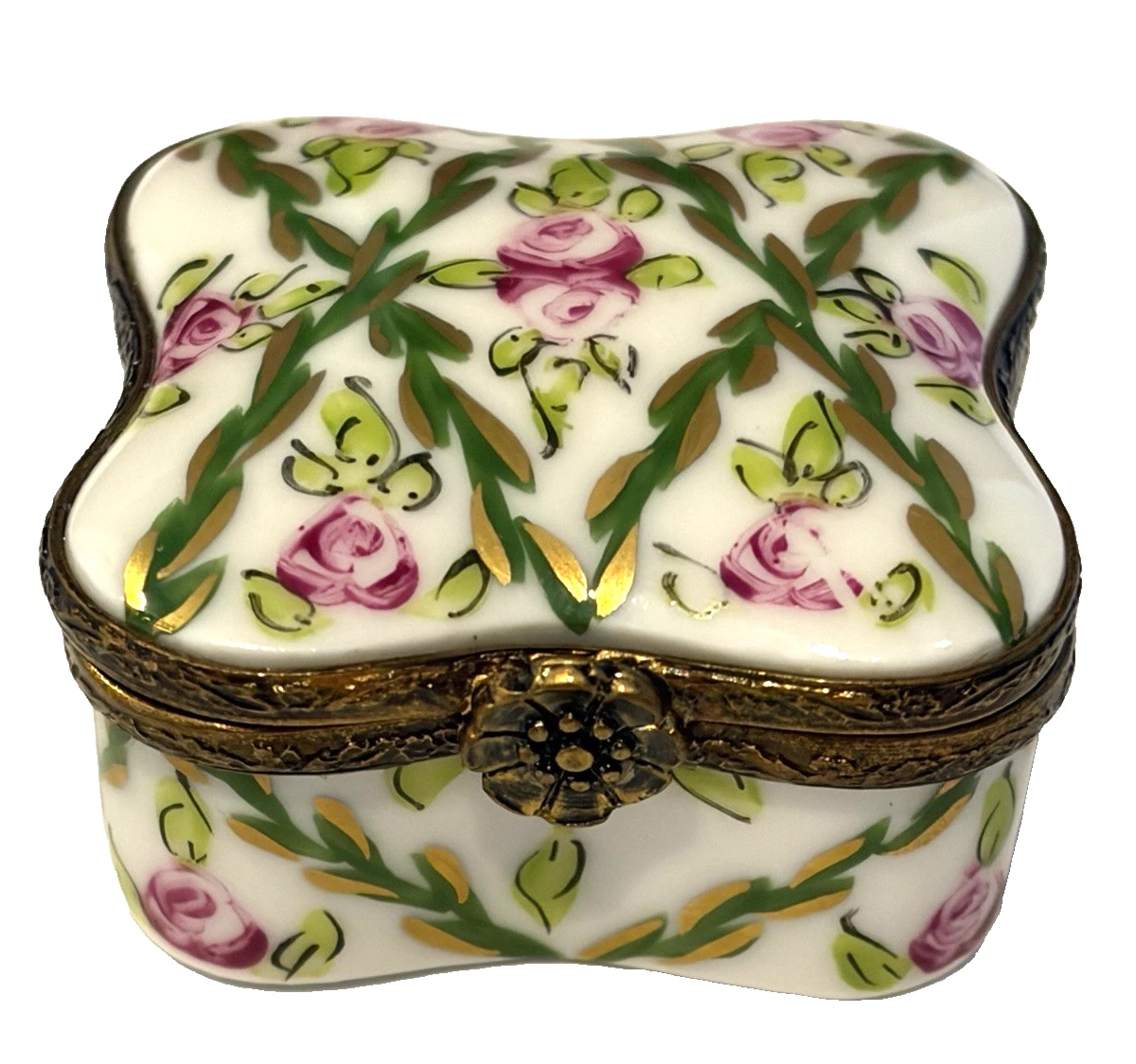 Peint Main In Limoges Trinket Boxes for sale | eBay