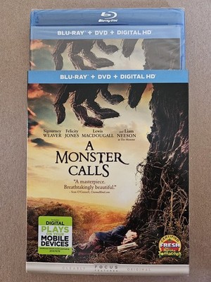 A Monster Calls (Blu-ray, 2016) W/Slipcover Sealed 