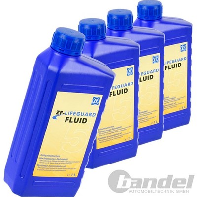4x1L ZF PARTS GETRIEBEÖL AUTOMATIKGETRIEBEÖL LIFE GUARD FLUID 5/ 5HP GETRIEBE