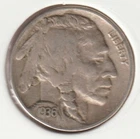 1936 US Indian Head Buffalo Nickel FULL DATE Rare 90 Year Old Collection Coin