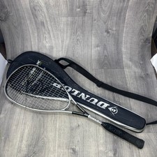 Dunlop Black Max Titanium Squash Racket with Cover Premium Oversize Head 500cm