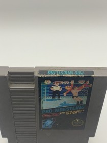 Pro Wrestling (Nintendo NES, 1987) Cartridge Only, 5-Screw Variant 