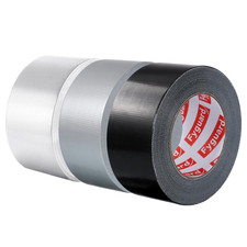 3 Rolls Duct Tape 48mm x 18m Gaffer Tape Repair Tape Duct Adhesive Hand Tearable 0.24 per metre