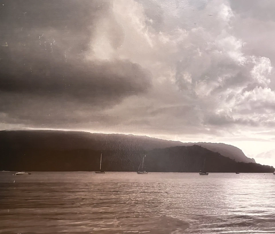 Hanalei Pier on Kauai's North Shore in Hawaii Printed Art Wall Decor - Image 2 of 4