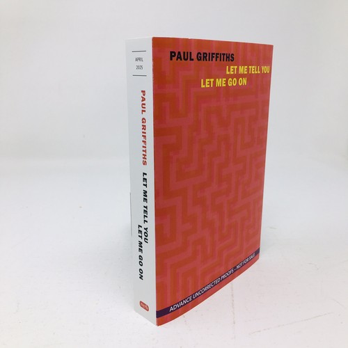 Let Me Tell You and Let Me Go on ARC by Paul Griffiths Proof 2 Novels - Picture 2 of 5