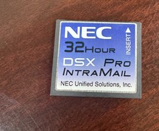 NEC 8 Port 32 Hour Pro IntraMail Unified Solutions DSX Voice-mail 1091053