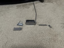 Floyd Rose Rail Tail Tremolo Kit Chrome for Strat Style Guitars, Narrow Spacing