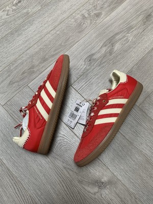 adidas✖️wales bonner samba 赤　箱、靴紐付き Wales Bonner × adidas Originals Samba 