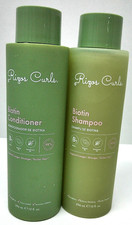 Rizos Curls Biotin Rosemary Oil Paraben Free Shampoo  Conditioner Set - 296ml
