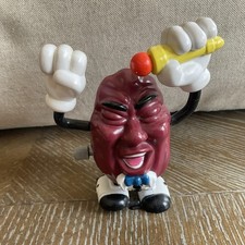 Vintage 1988 CALIFORNIA RAISIN Walking Wind-Up Toy Nasta