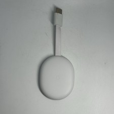 Google Chromecast 4K UHD White Media Streamer...