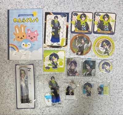 Nijisanji Inaba Rai Merch Konvolut Pins Cheki Plüsch Acryl Figuren sortiert