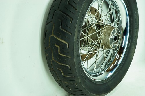 07 Harley Sportster Custom XL883C Rear Wheel Rim Tire Spoke 150/80B16 71H 1352 - Picture 10 of 21
