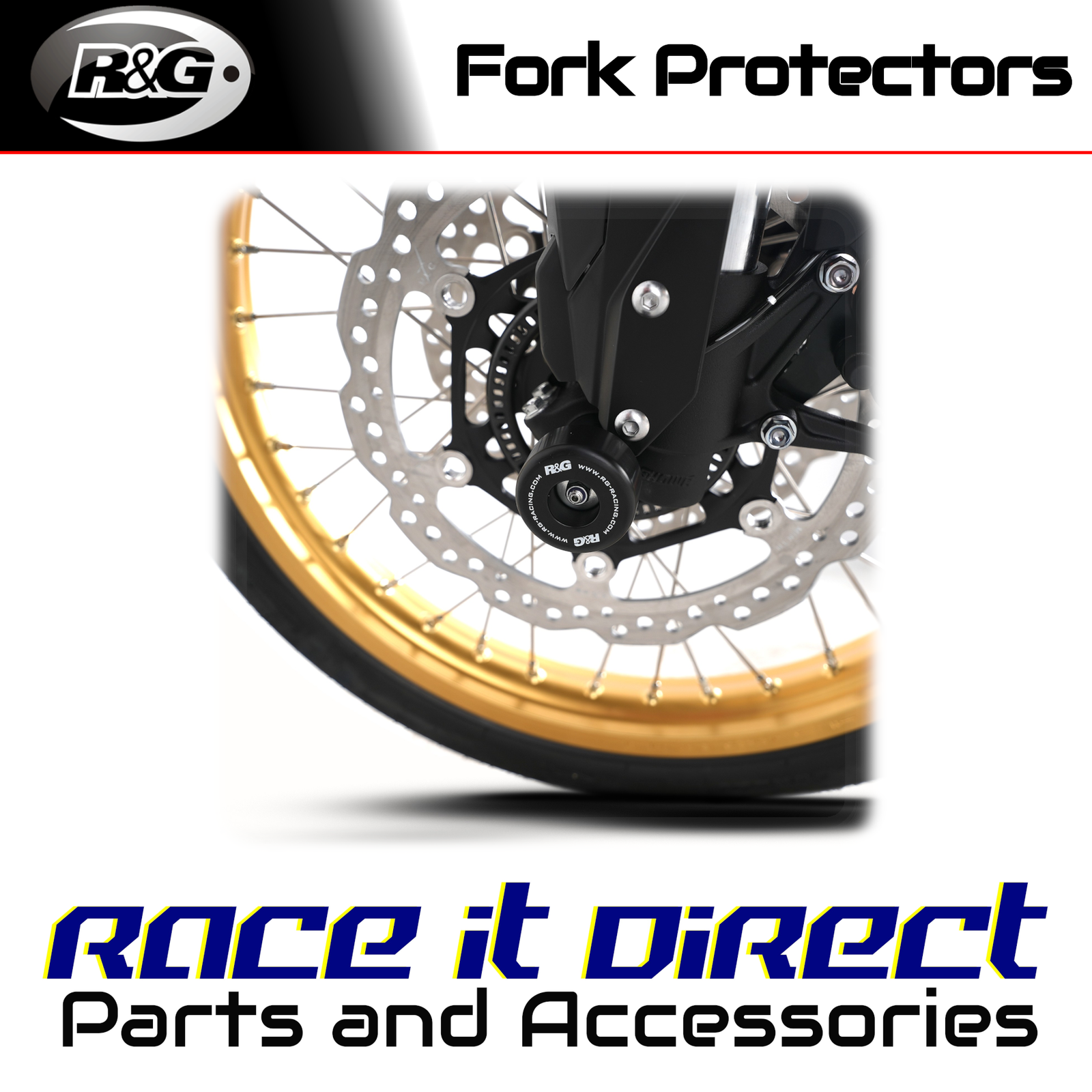 R&G - FP0279BK - Fork Protectors