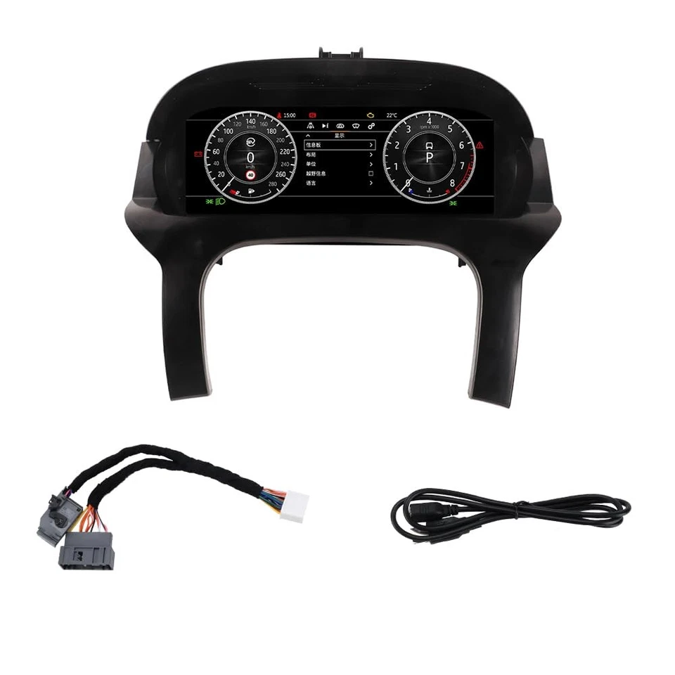 Velocímetro digital LCD para Land Rover Range Rover Evoque L538 2012-2019 Foto 2 de 4