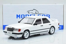1:18 Mercedes-Benz E-Class W124 1986 -- White -- Model Car Group (MCG)