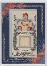 2011 Topps Allen & Ginter's Framed Mini Relics Chase Utley #AGR-CU 0t2
