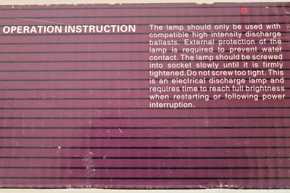 Apollo Horticulture Grow Light MH 1000W TT76 E39 - Image 2 of 4