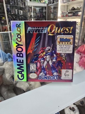 Power Quest - Game Boy Color Gameboy - Box & Tray + Inserts - Nice Condition GBC