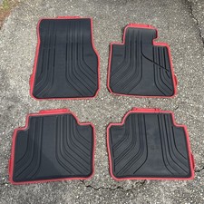 BMW F30/F31  Rubber Floor Mats Front Rear OEM All Weather Mats (READ)
