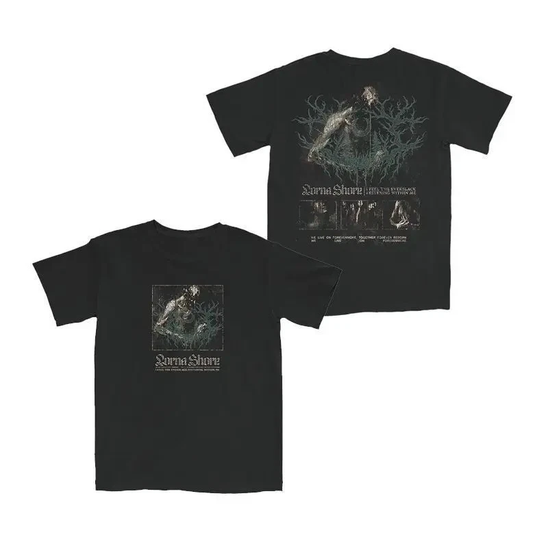 Lorna Shore T-Shirts Graphic Print Rock Tees COTTON UNISEX