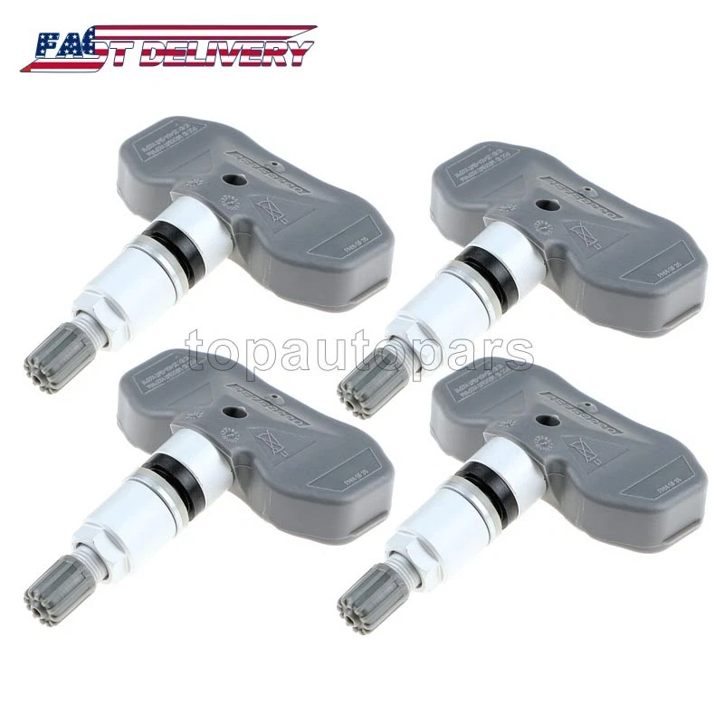 Sensor de monitoreo de presión de neumáticos 4 piezas TPMS 25758220 para Chevrolet Corvette C6 C5 Foto 2 de 4
