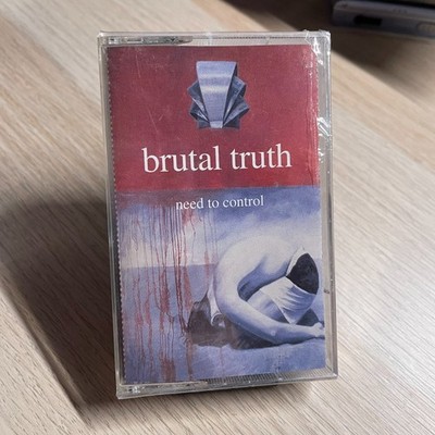 Brutal Truth    Need To Control 1994 CASSETTE EARACHE USA NEW SEALED OOP !