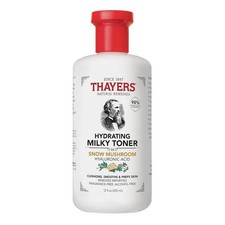 Thayers Hydrating Milky Toner Snow Mushroom Hyaluronic Acid 12 oz