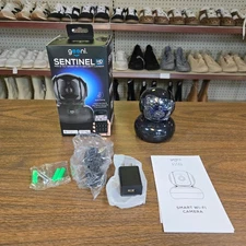 Geeni Security Camera Pan & Tilt Smart Wi-Fi Wireless Network Night Vision Alexa