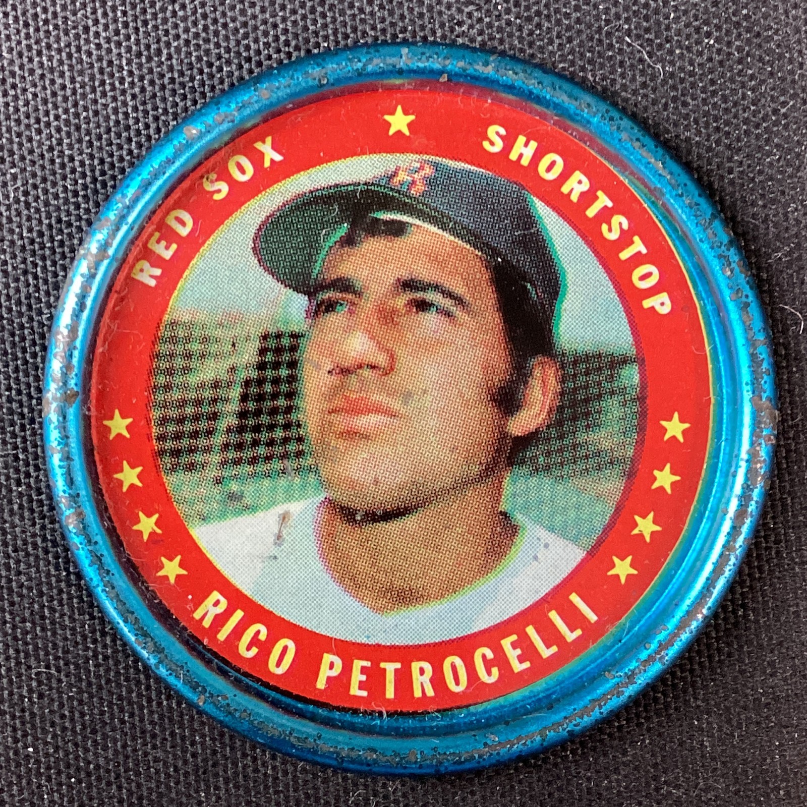 1971 Topps Coins #30 Rico Petrocelli Boston Red Sox NO RESERVE! HIGHER GRADE