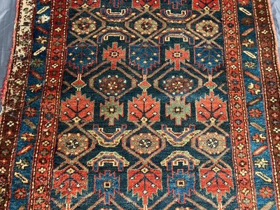 COLLECTORS' ITEM Antique Stunning Above 100 Years Old Karadagh Azerbaijan Carpet