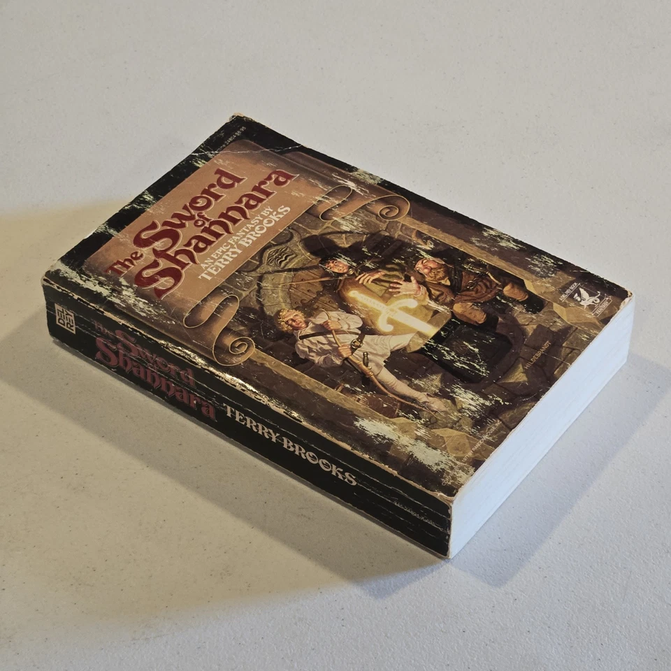 The Sword of Shannara - Terry Brooks PAPERBACK BOOK 1977 FIRST PRINTING EDITION Foto 4 de 4