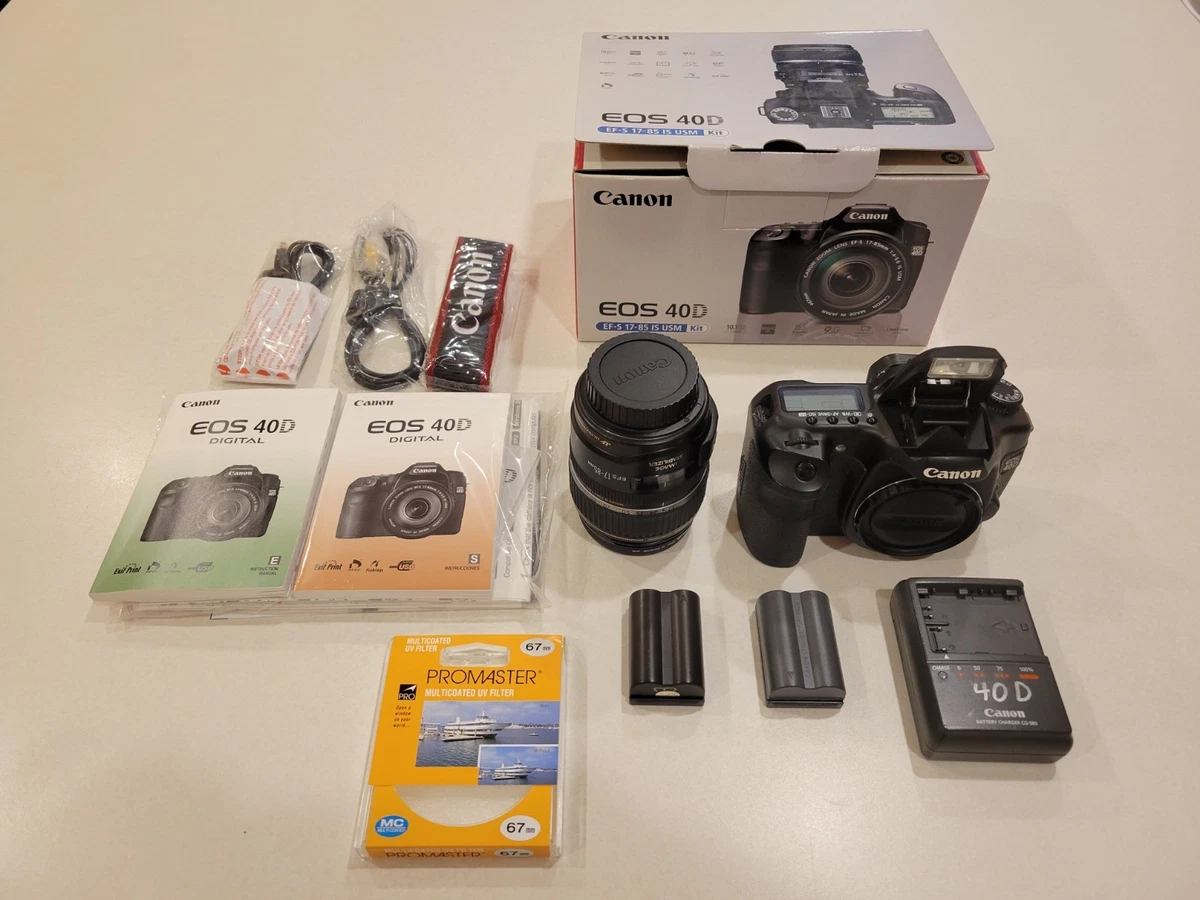 CAMARA REFLEX CANON EOS 4000D + OBJETIVO 18-55MM CON CARGADOR GENÉRICO
