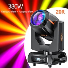 20R Beam Moving Head Light 380W Rainbow  Fogging Effect Strobe Disco Lighting