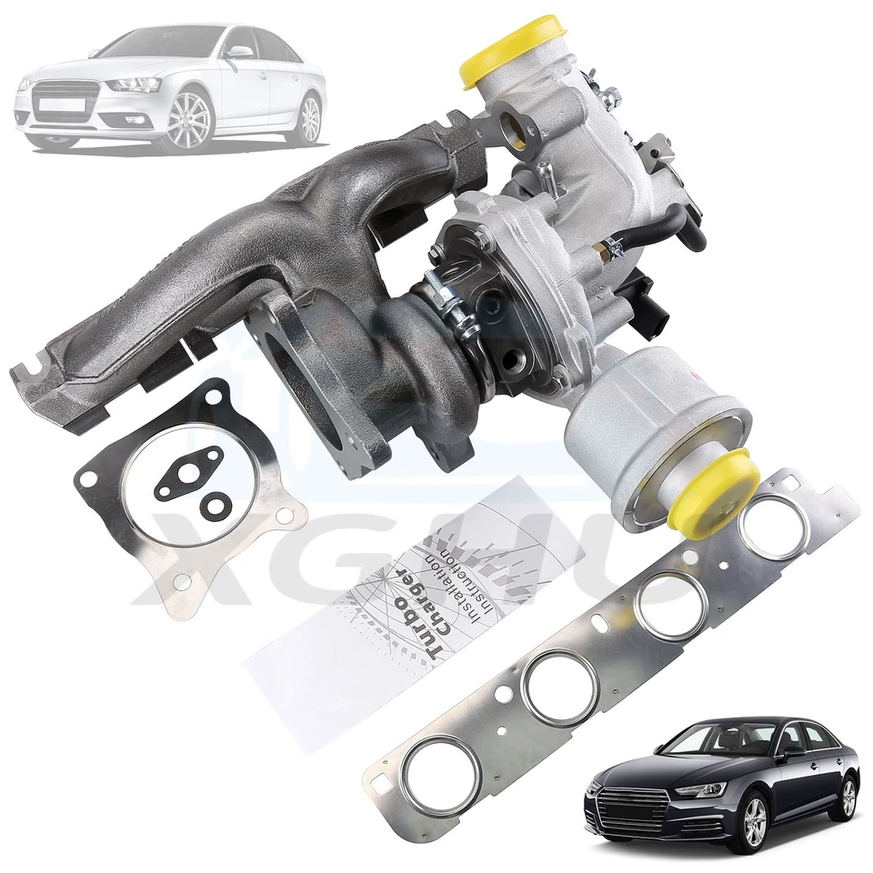 Turbo Turbocharger Fit Audi A4 2.0T B7 SPOILER BWE BWT K03 2005 2007 2008 2009 Foto 3 de 4