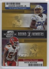2021 Panini Contenders Optic Gold Prizm 5/10 Asante Samuel Jr Nick Bolton 1g2c
