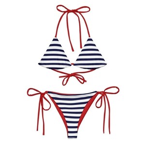 neuer Wicked Weasel One Piece Badeanzug Einteiler Sailor Stripe in Sachsen-Anhalt - Magdeburg