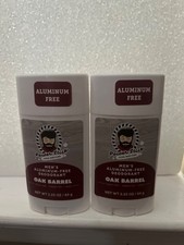 Power Stick Deodorant Oak Barrel Aluminum Free Men's 2.25oz Lot of 2 Vegan New