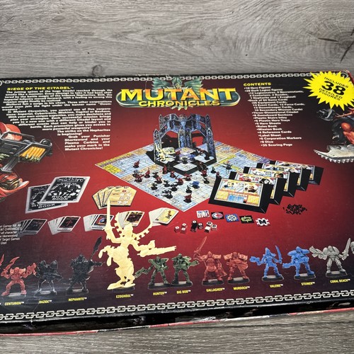 Mutant Chronicles Siege of the Citadel 1993 Pressman ~90% Complete - Picture 13 of 13