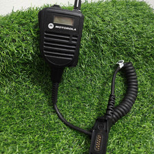 USED Motorola HMN4104B LCD microphone channel switch for APX radio